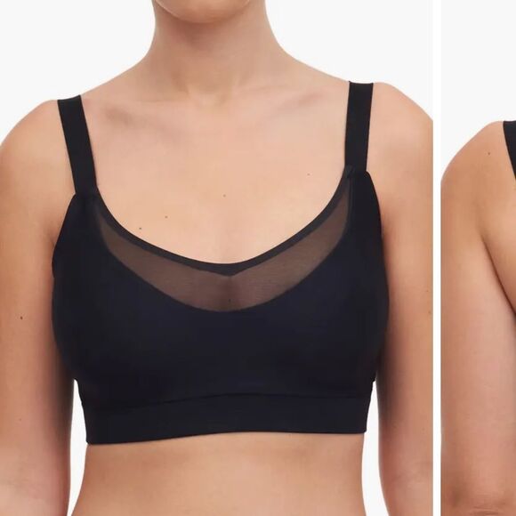 Bundle of 2 Chantelle Everyday Sport Eco Comfort Low Impact bra size Small - Picture 2 of 14